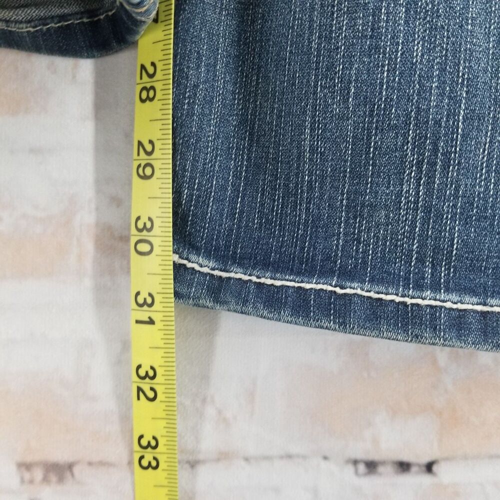 BKE Madison Women's Bootcut Flared Denim Blue Jeans 25 x 31 1/2 Stretch Med Wash - Picture 7 of 14